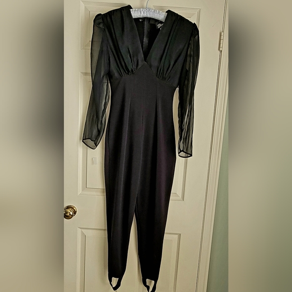 New Vintage Jumpsuit in polyester an lycra. - Picture 3 of 6